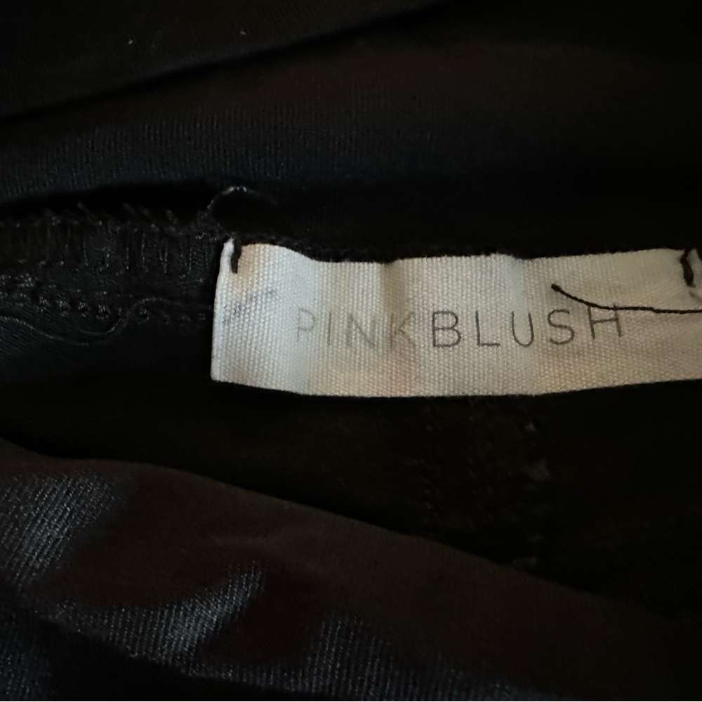 Pinkblush Maternity Black Distressed Jeans - Picture 6 of 7